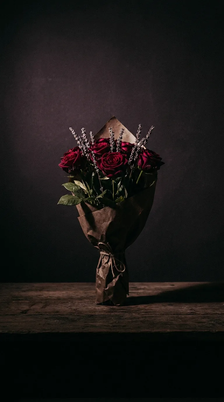 The Devotion, roses & lavender that say I'm yours